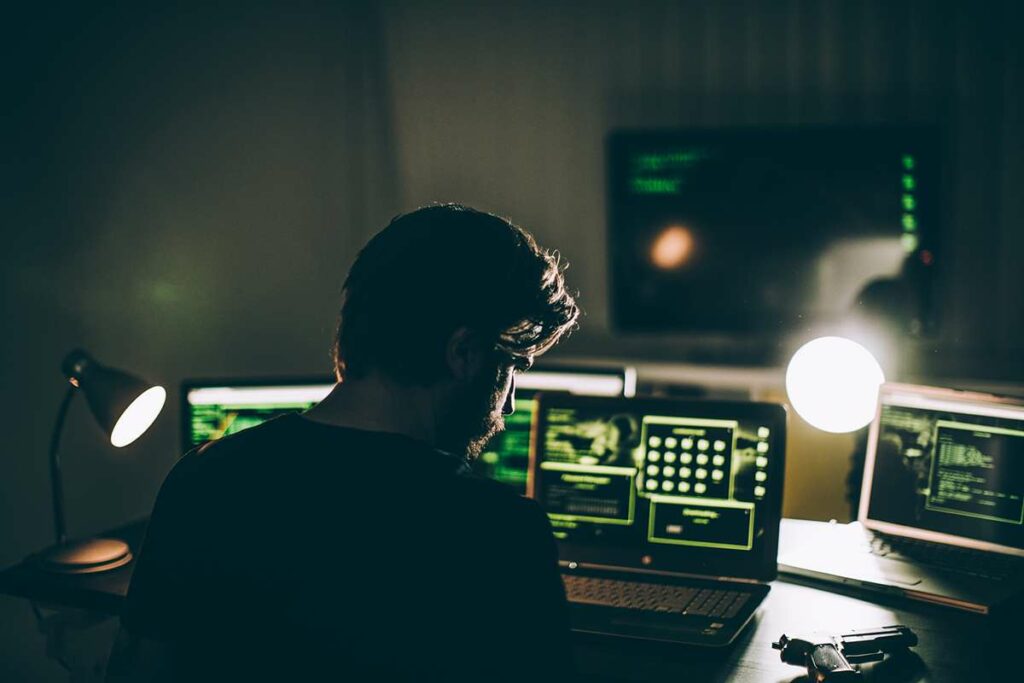 Insider threat illustration